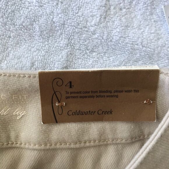 Coldwater Creek Brushed Denim Jeans - Size 4 - Picture 4 of 11